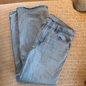 American Eagle Outfitters Women’s Stretch Stovepipe Denim Jeans Light Blue S8L